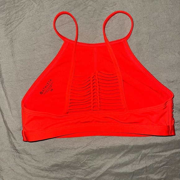Xs Red/orange Athleta Bra - Picture 2 of 3